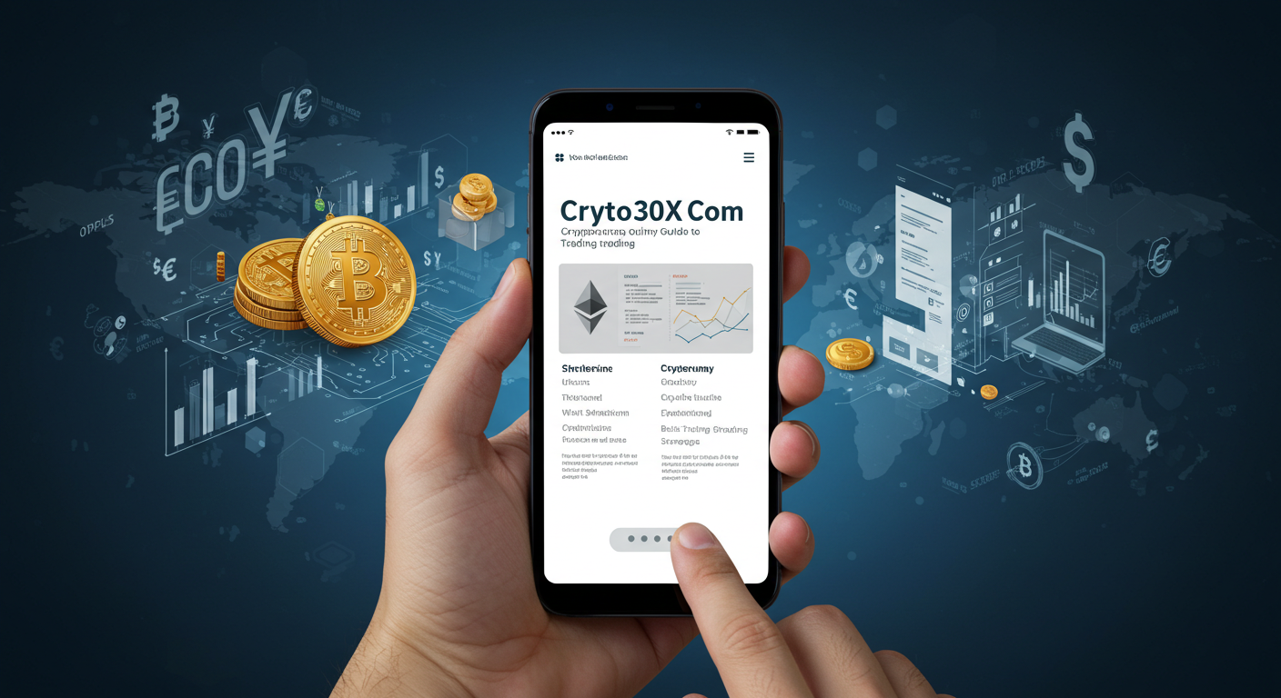 Started with crypto30x.com: A Beginner's Guide to Cryptocurrency Trading