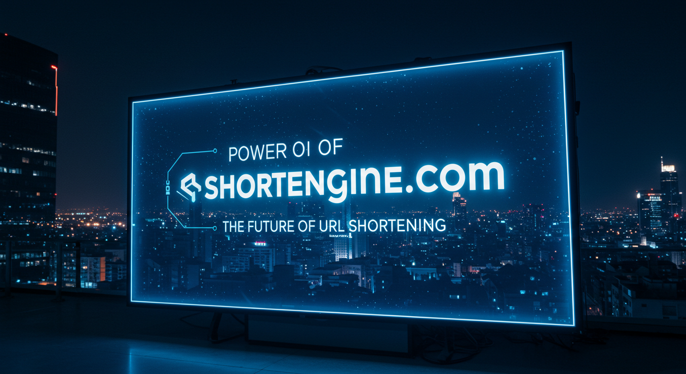 Power of shortengine.com: The Future of URL Shortening