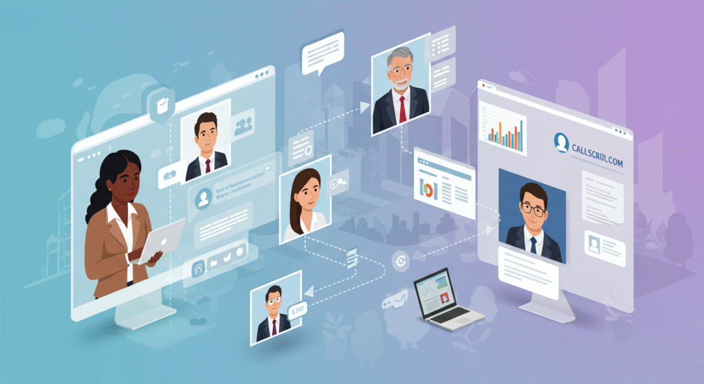 callscroll.com#: The Future of Smart Communication and Workflow