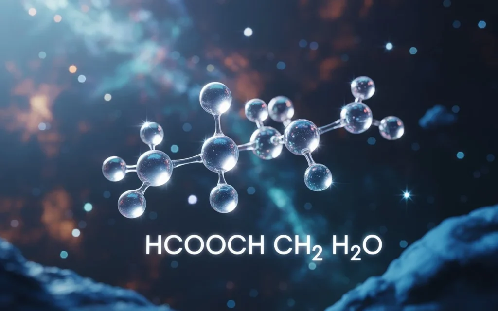 The Role of HCOOCH in Organic Chemistry: Insights on CH2 and Water